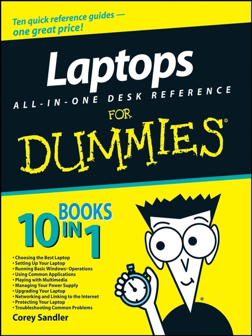 Title details for Laptops All-in-One Desk Reference For Dummies by Corey Sandler - Wait list